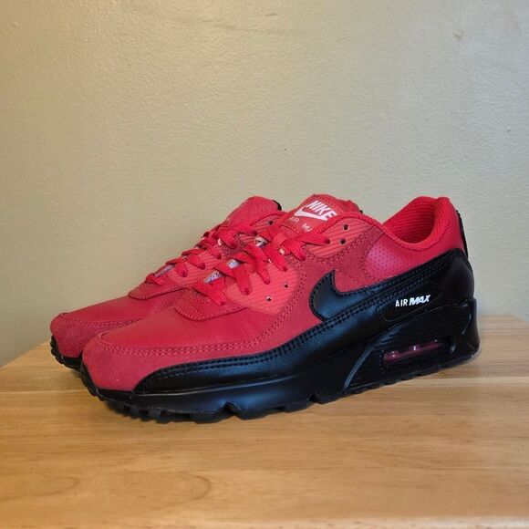 Nike Air Max 90 Speed Red Black White IF0670-600 Men's Size 9 - Picture 3 of 8